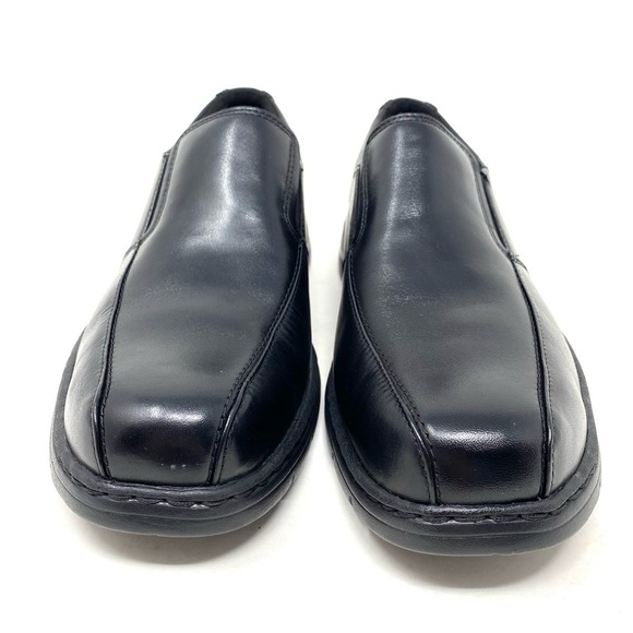 Dunham Men’s Blair Black Leather Slip On EXTRA WIDE - Picture 4 of 7